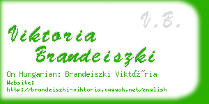 viktoria brandeiszki business card